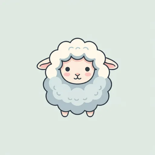 動物キャラ占いの「ひつじ（やさしい平和主義者）」キャラクター