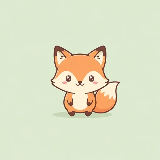 動物キャラ占いの「きつね（クールな戦略家）」キャラクター