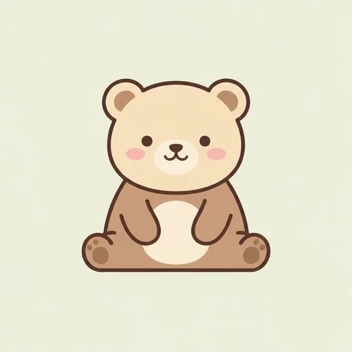 動物キャラ占いの「くま（おおらかな安心の支え役）」キャラクター