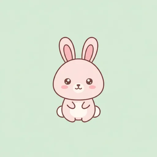 動物キャラ占いの「うさぎ（繊細な気くばり屋）」キャラクター