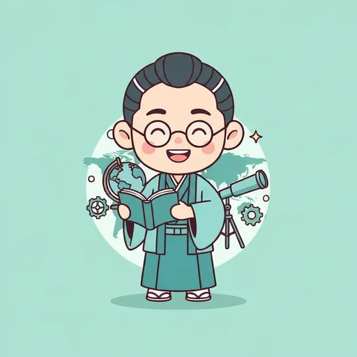 前世診断の「蘭学者(江戸時代)」のすがた